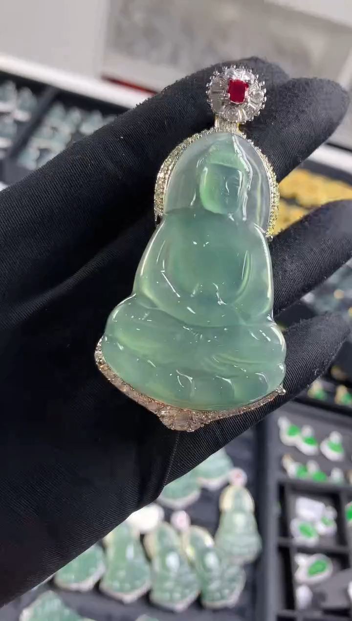 【闪购商品】定制翡翠未镶嵌50定制翡翠-多样性发货（发其一）
