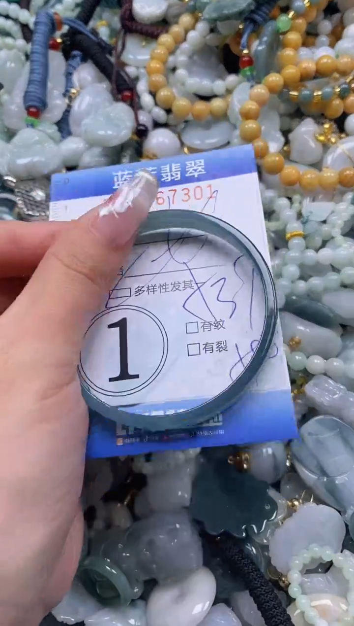 【闪购商品】翡翠颈饰未镶嵌闪购0167301多样性发其一