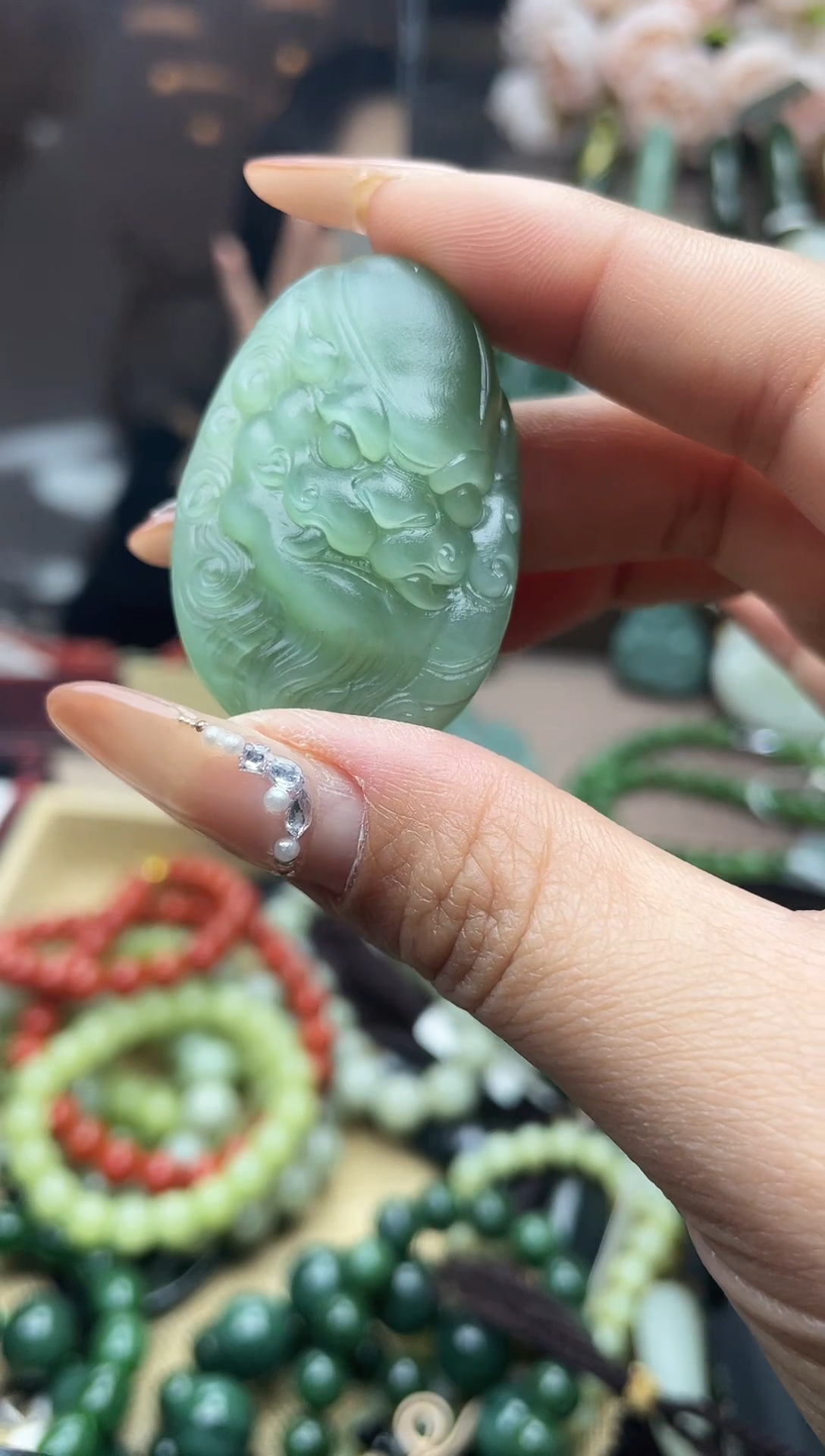 颈饰未镶嵌和田玉未镶嵌和田玉吊坠多样性拍一发一