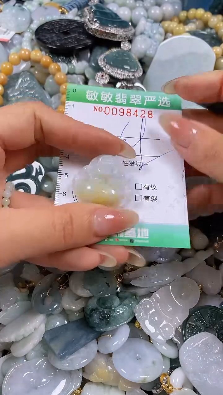 【闪购商品】翡翠颈饰未镶嵌闪购0098428