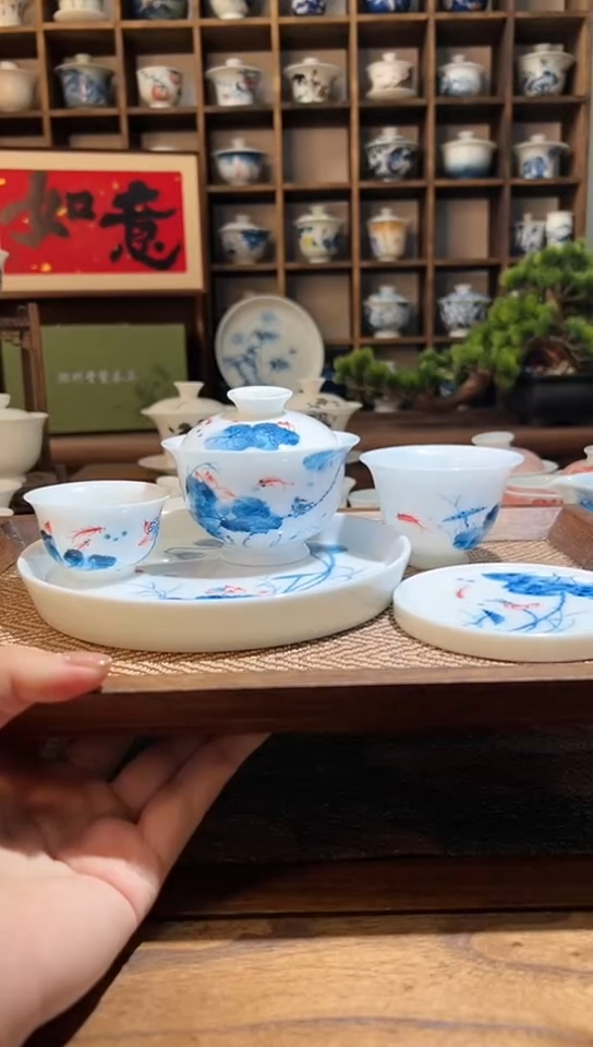 【闪购商品】手绘荷花一套          