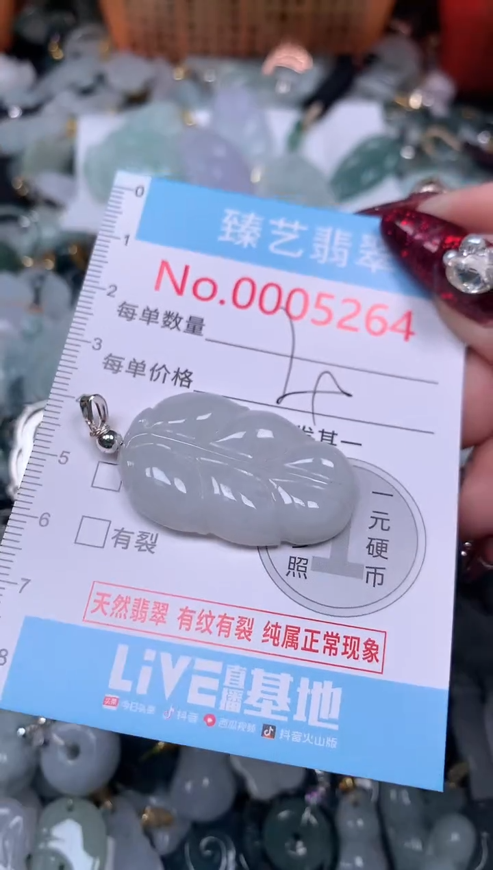 颈饰未镶嵌翡翠5264