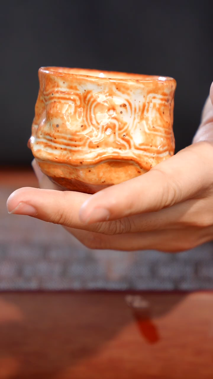 陶瓷奢瓷/瑞寅柴烧茶器（杯子）1951