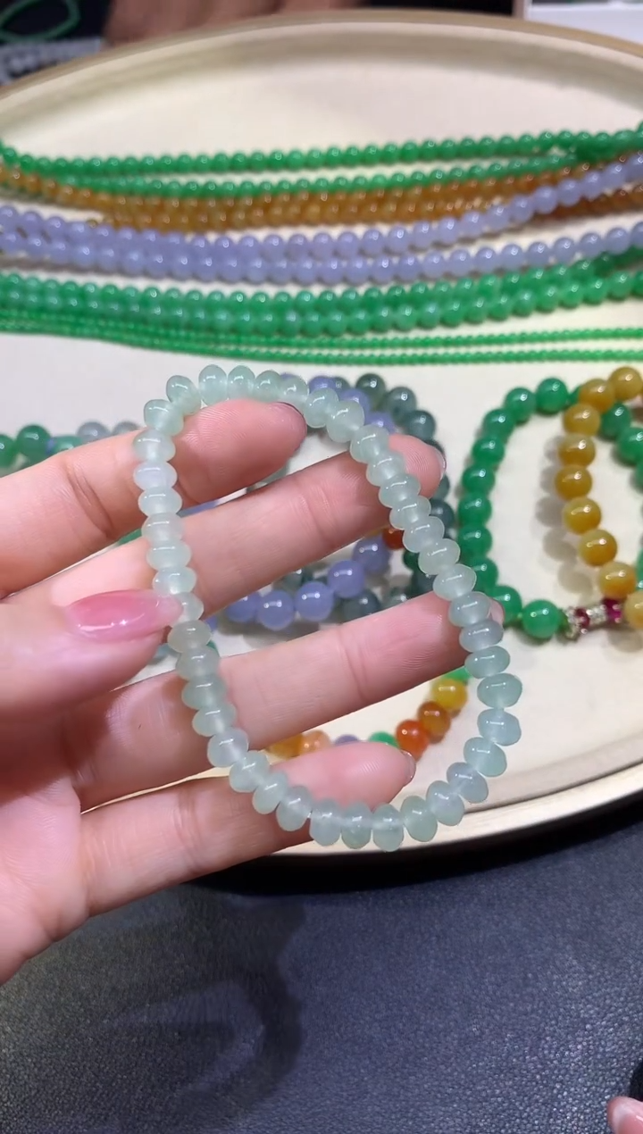 未镶嵌手串翡翠手串A132|980