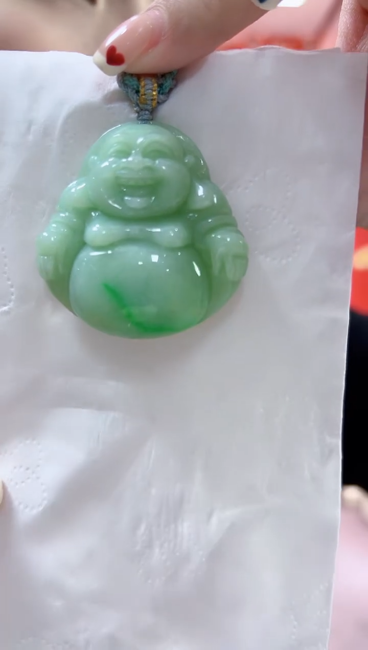 【闪购商品】翡翠颈饰未镶嵌孤品佛公