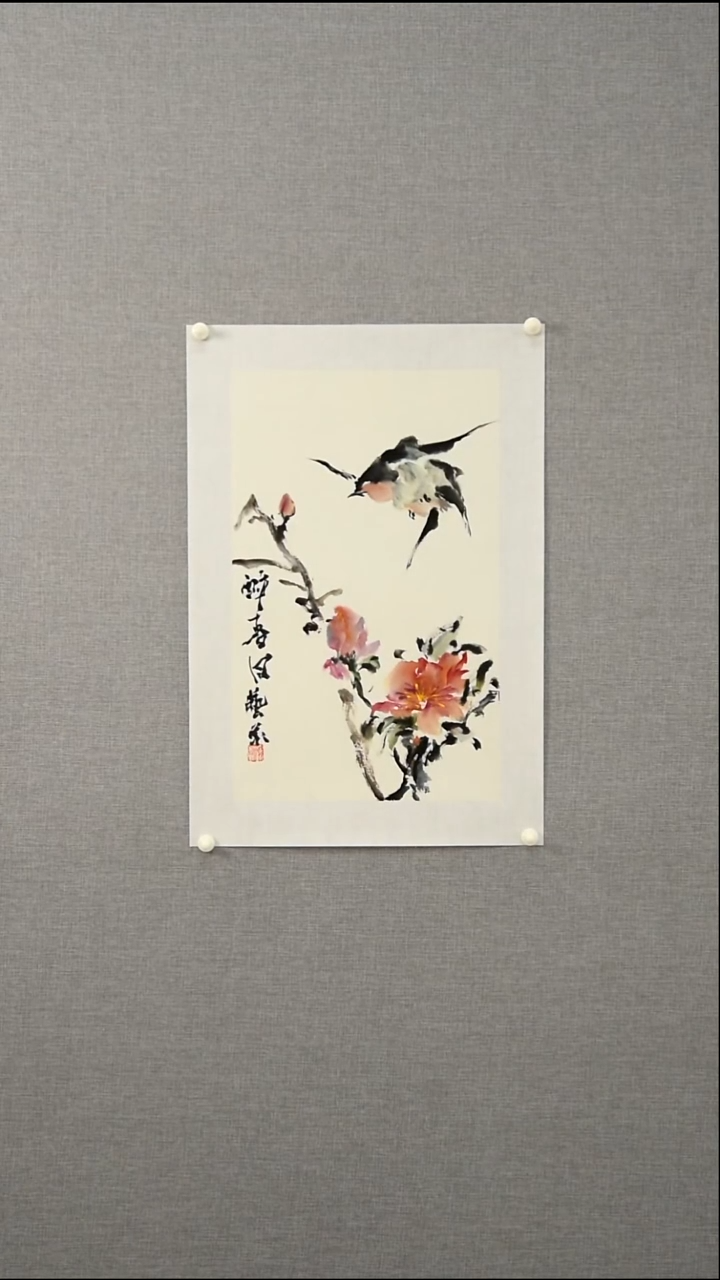 国画李老师-花鸟-1.2平尺-05