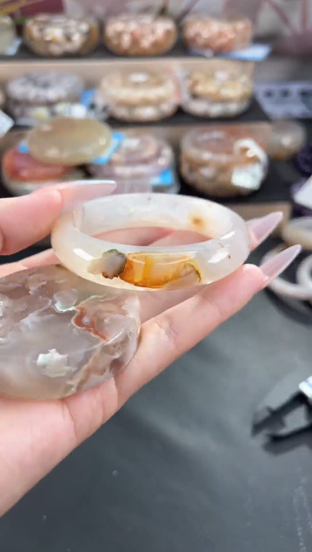 未镶嵌手镯石英质玉53