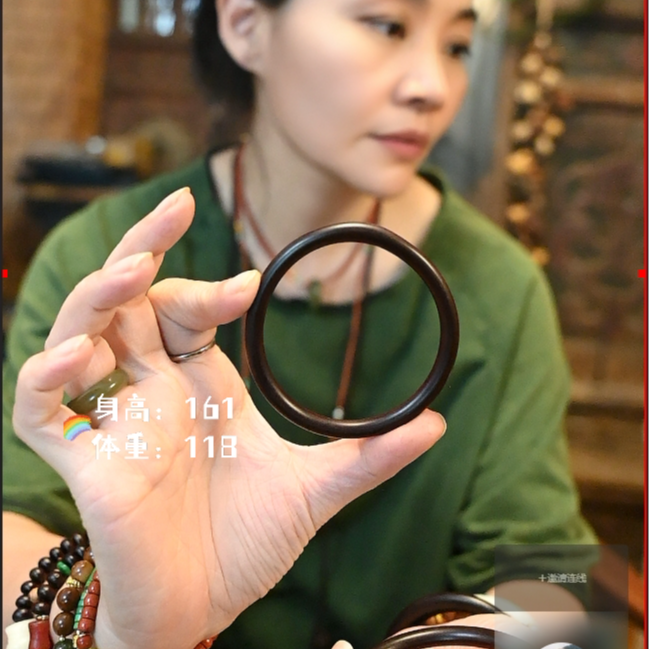 非金属木质手链 请喝茶手作-木质手镯