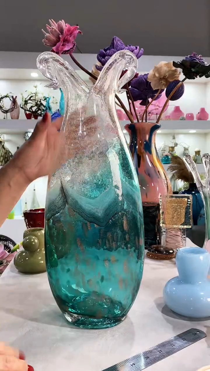 慕忆家手作琉璃花瓶
