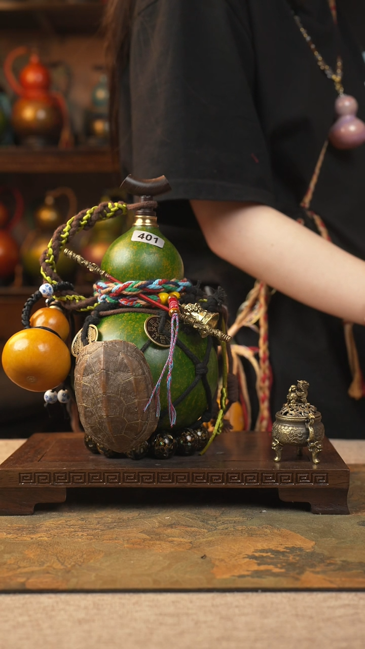 401大漆葫芦一物一拍记葫堂出品不带手串