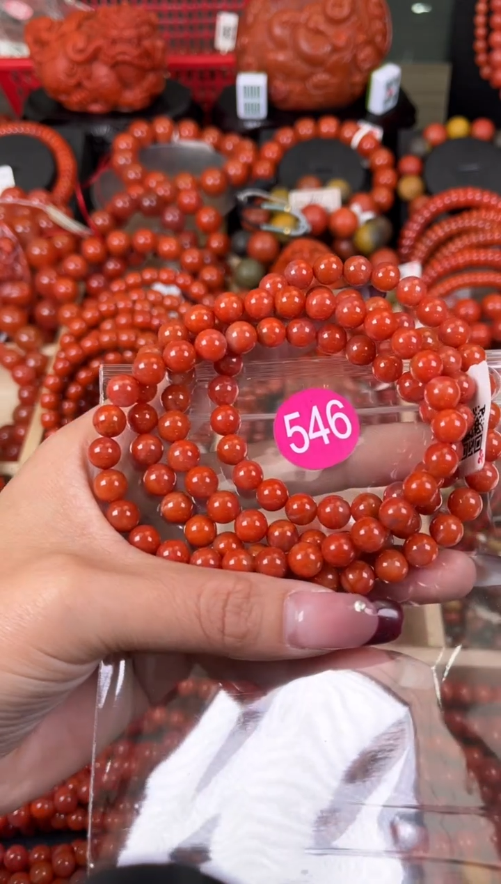 【闪购商品】南红玛瑙珠宝奇石未镶嵌546-7+