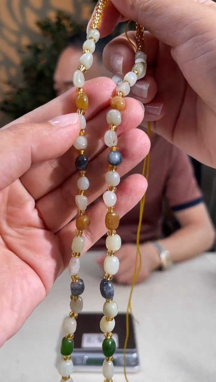 和田玉未镶嵌颈饰多样性拍一发一300055