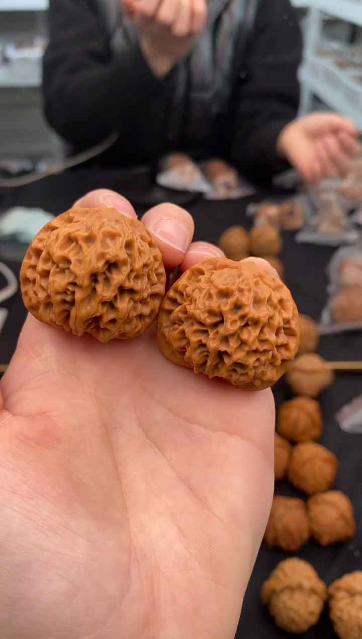 【闪购商品】文玩核桃把件秦闷35-u118