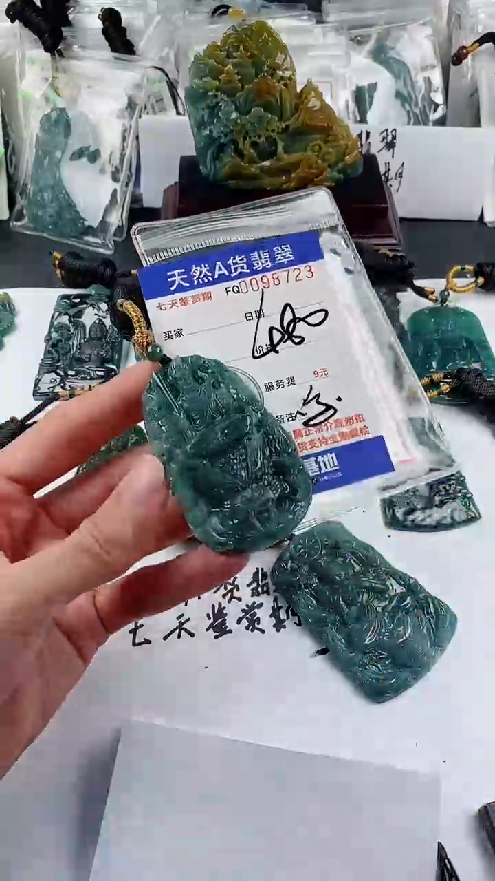 【闪购商品】翡翠颈饰未镶嵌             