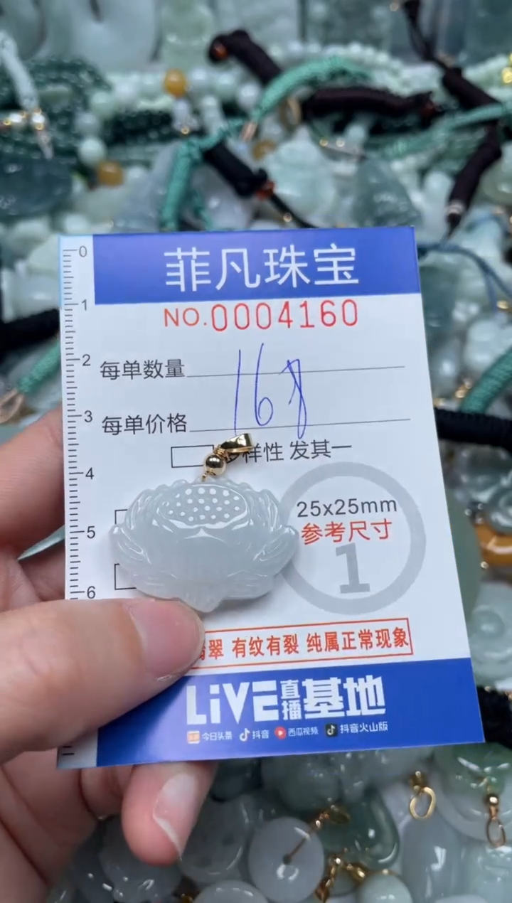 【闪购商品】翡翠颈饰未镶嵌00..4160