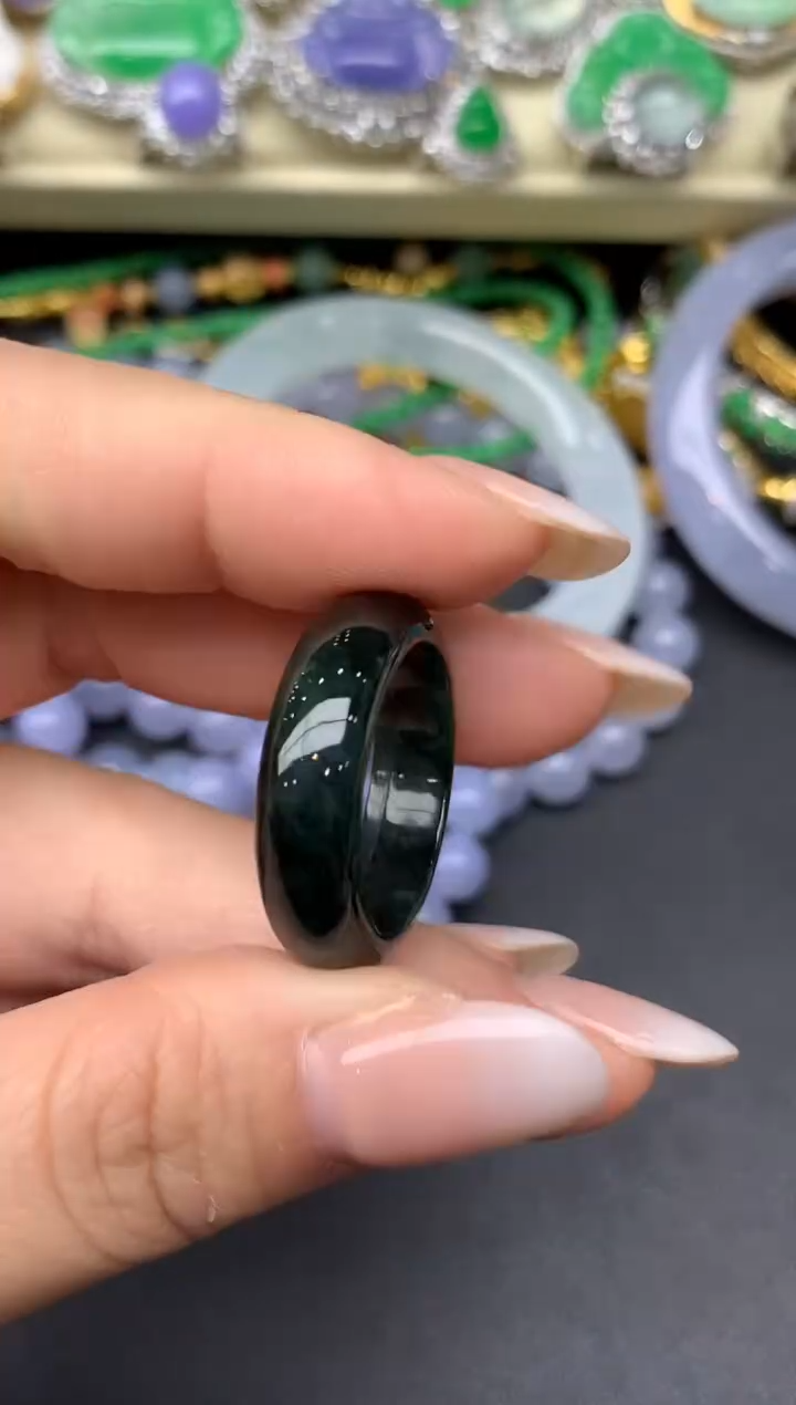 翡翠戒指未镶嵌174-七夕珠宝季