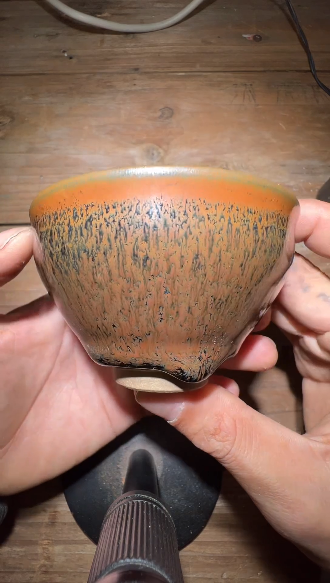 【闪购商品】茶盏老表精选柴烧77