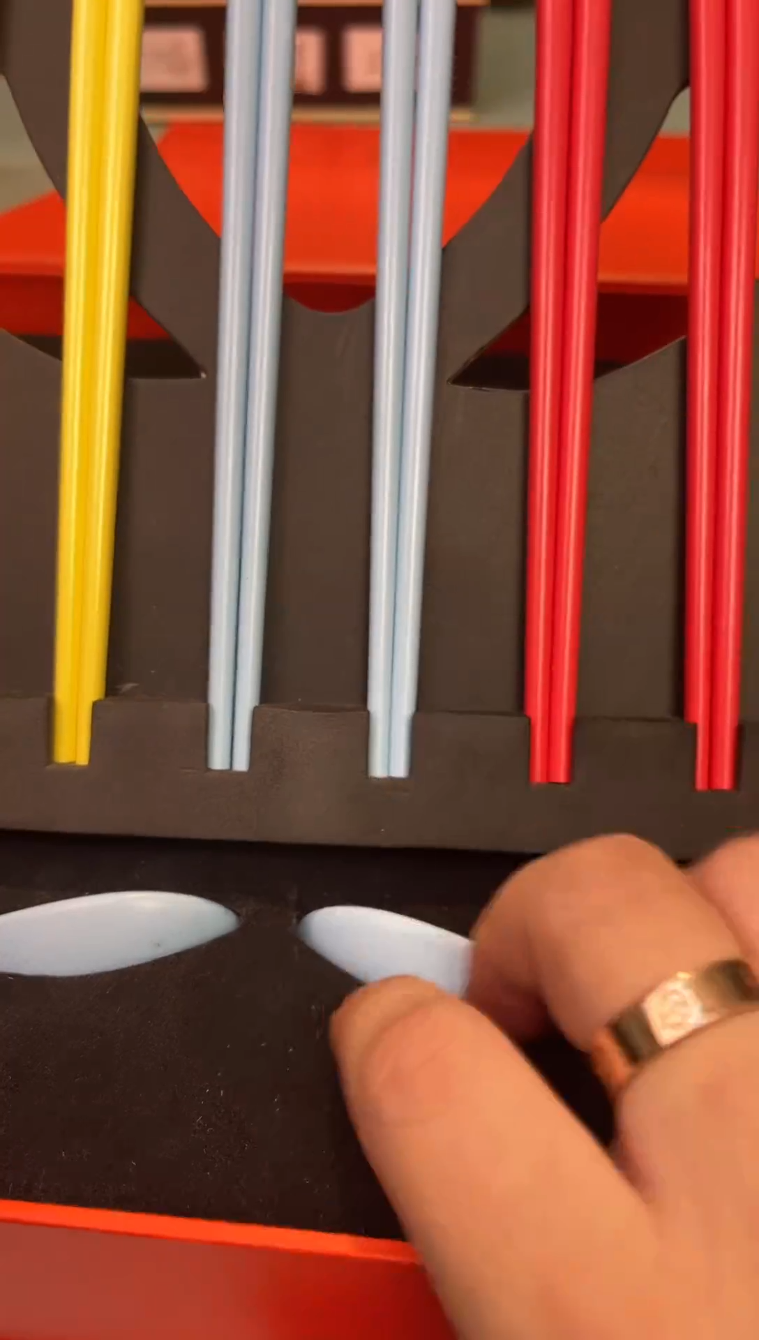 【闪购商品】瓷片kc筷子            