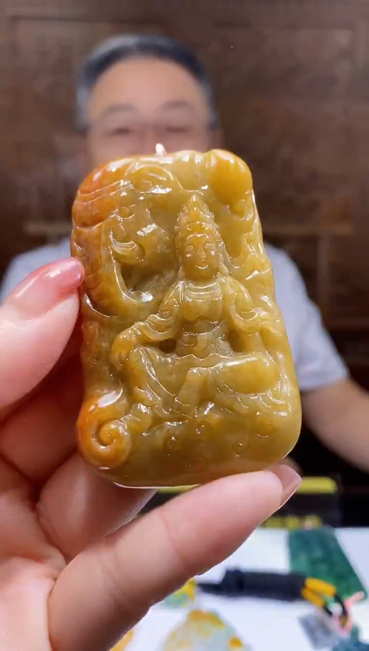 定制翡翠未镶嵌12/0808/W/观音