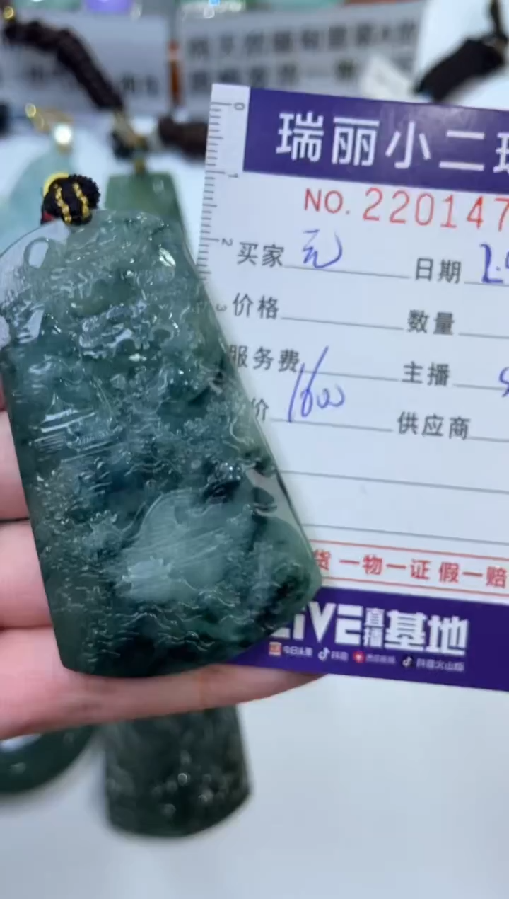 【闪购商品】翡翠颈饰未镶嵌2201470