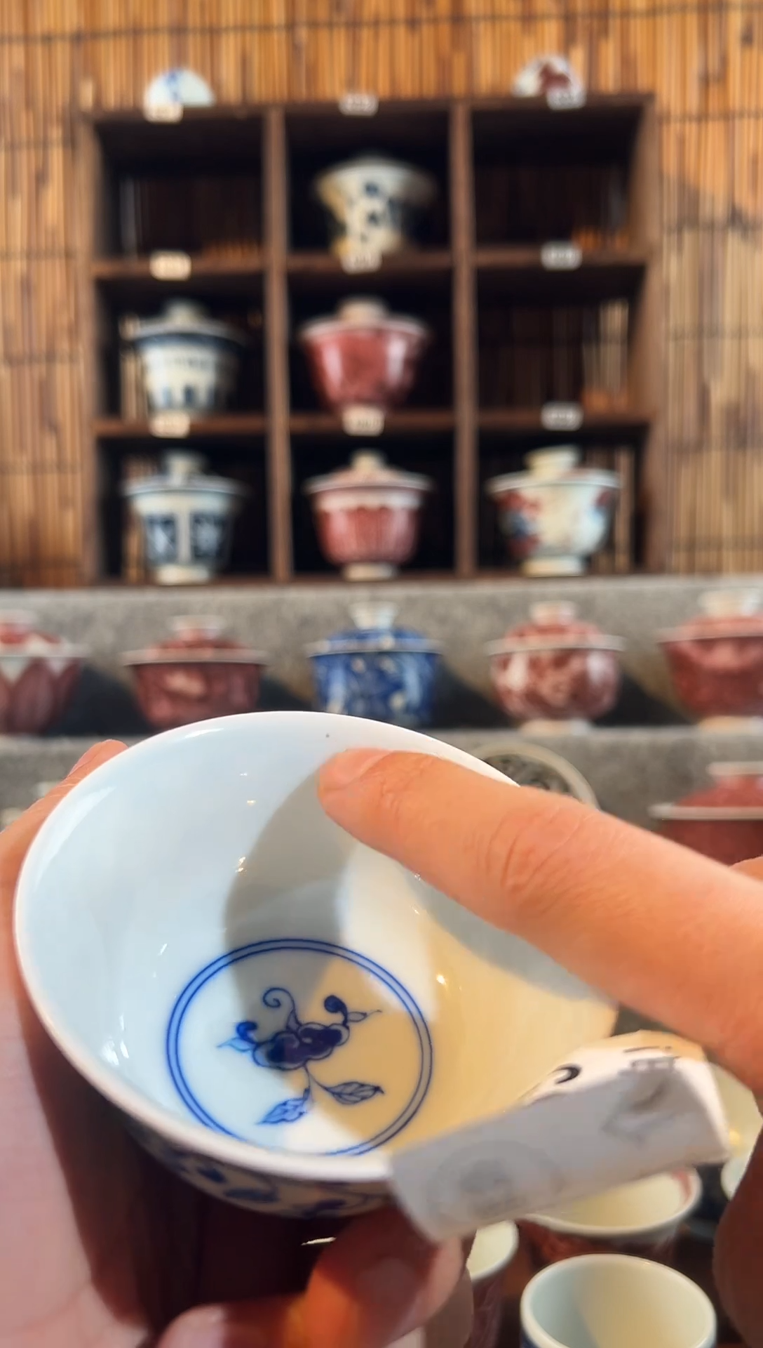 【闪购商品】a039天禄言瓷缠枝莲杯子