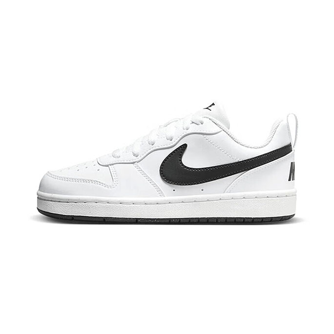 NIKE/耐克小白鞋 COURTBOROUGH(GS) 黑白休闲板鞋 DV5456104