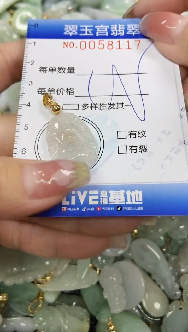【闪购商品】翡翠颈饰未镶嵌闪购0058117