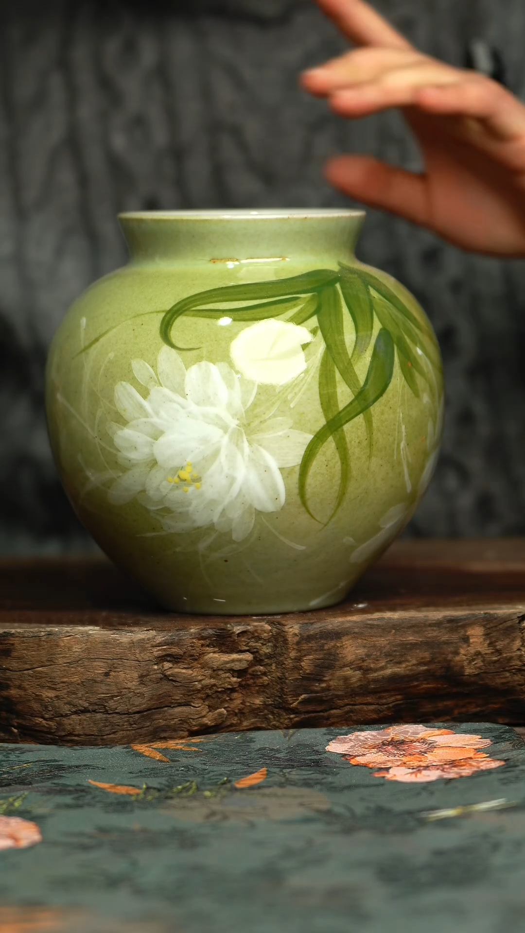 【闪购商品】杯釉下彩手工手绘同款陶器