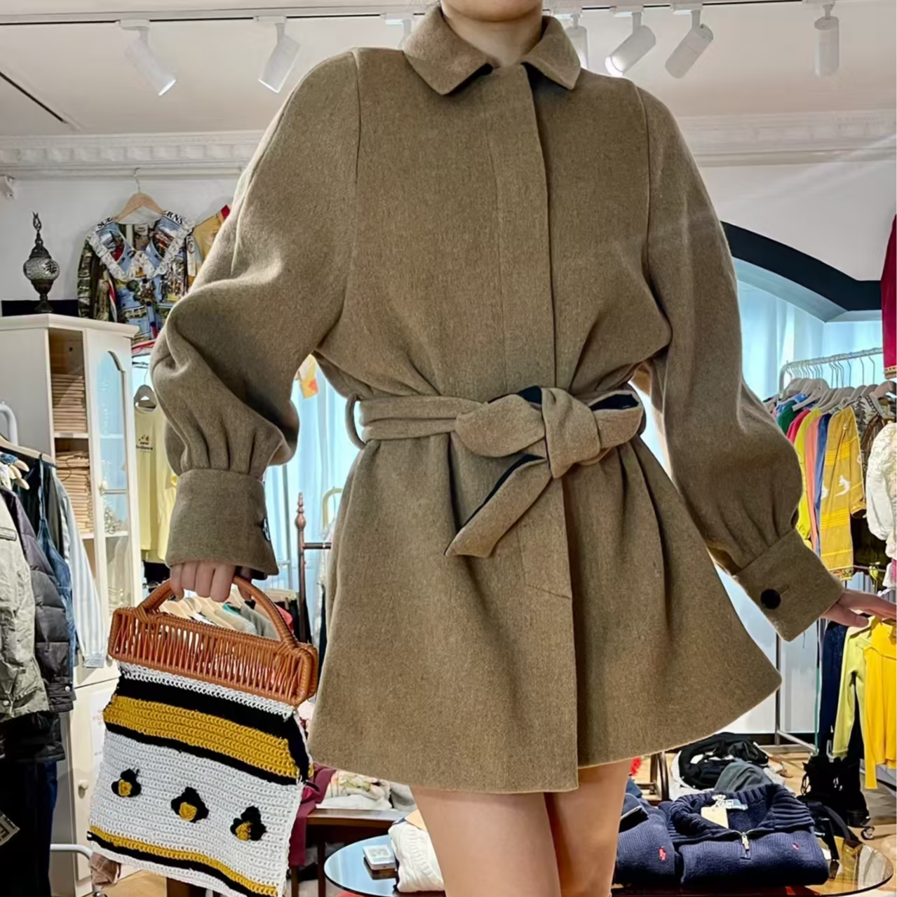 未使用 maje A9589 maje 闲置未使用 38码 肩宽30 胸围96 衣长78