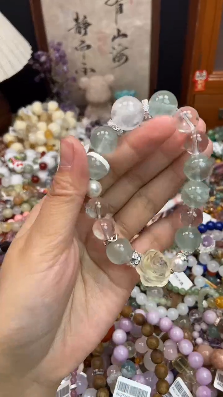 未镶嵌手链萤石212