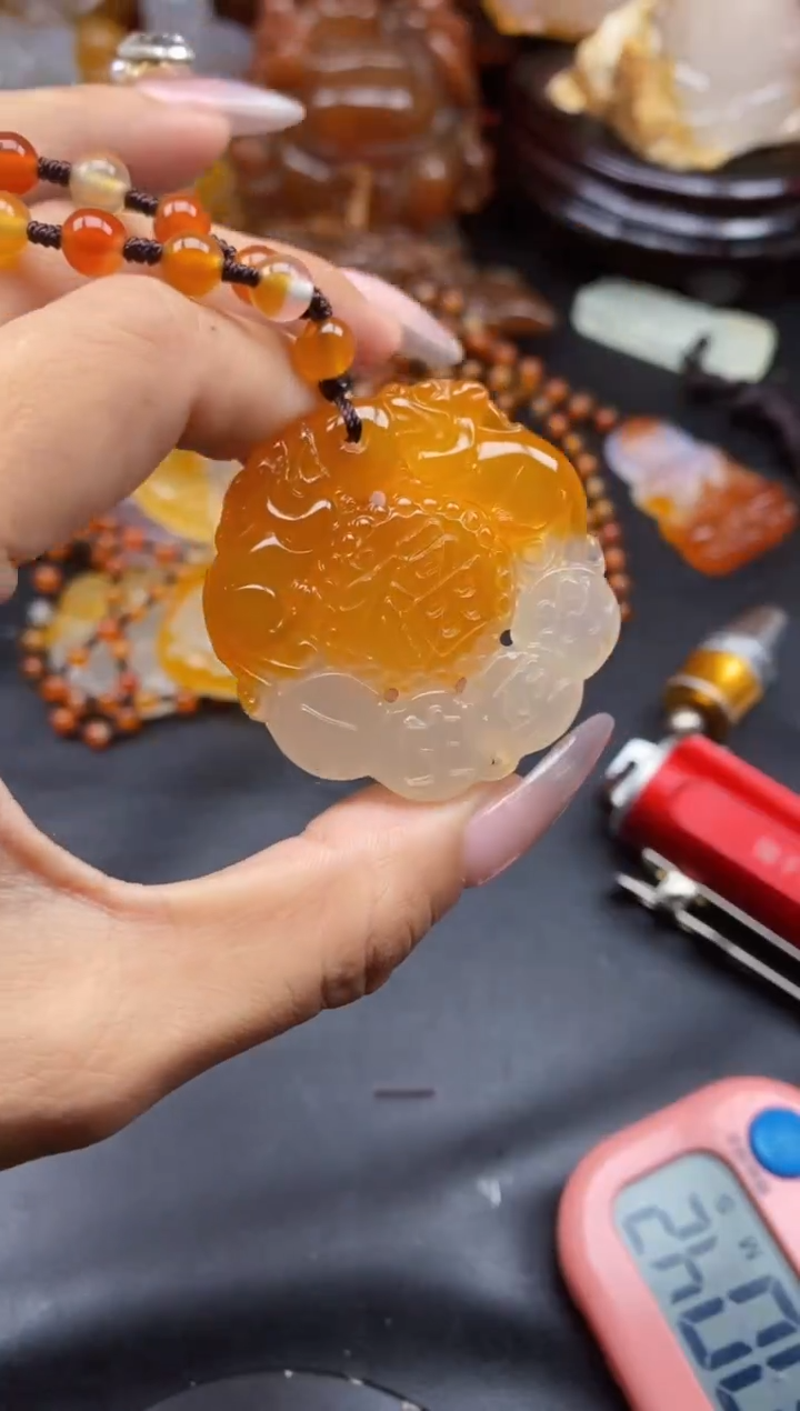 【闪购商品】玛瑙/玉髓颈饰未镶嵌ll