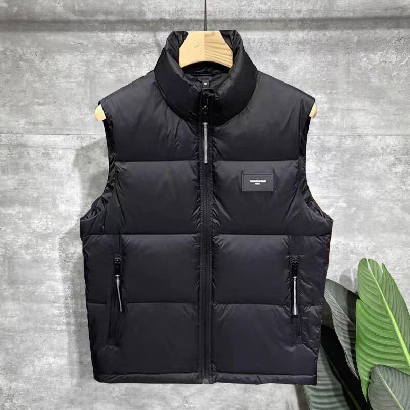 高端工装马甲2025秋冬季新款男士太空棉马甲时尚加厚保暖坎肩外套