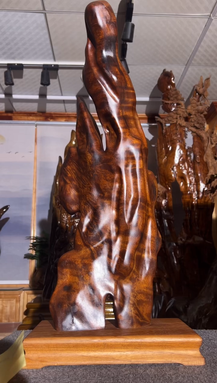 【闪购商品】木金丝楠小叶桢楠乌木摆件