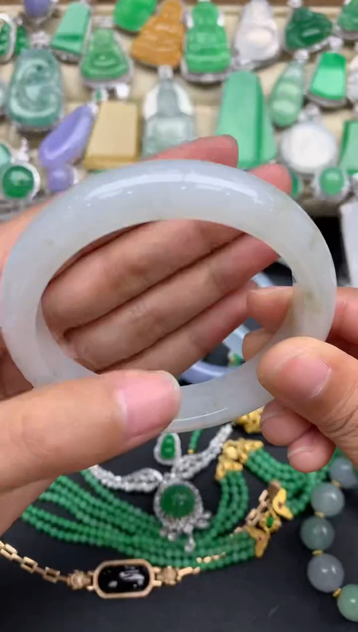 【闪购商品】翡翠手镯未镶嵌83-中国好珍宝