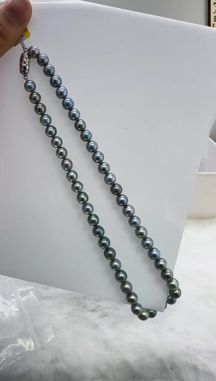 【闪购商品】海水珍珠DA未镶嵌t821 灰珠串8