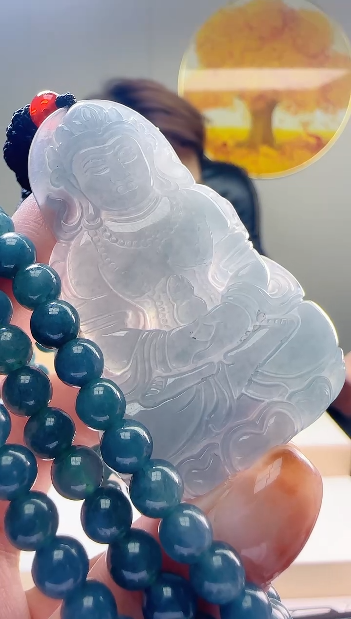 颈饰未镶嵌翡翠多样性随机发其一