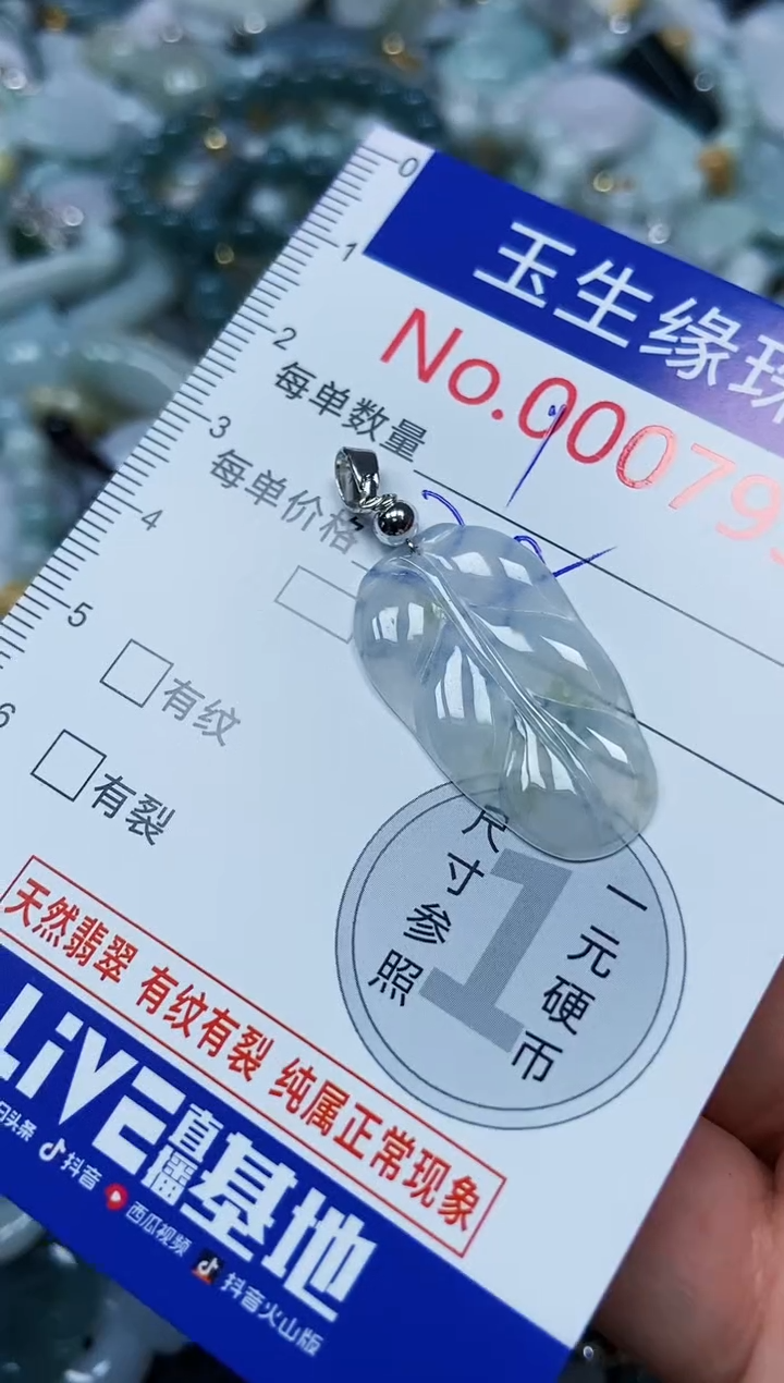 【闪购商品】翡翠颈饰未镶嵌闪购00007955
