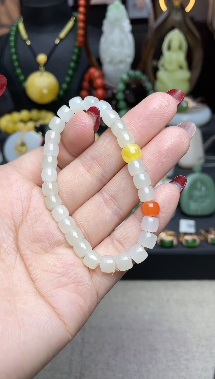 【闪购商品】和田玉手串未镶嵌精品手串