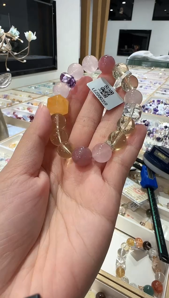 未镶嵌手串水晶手串