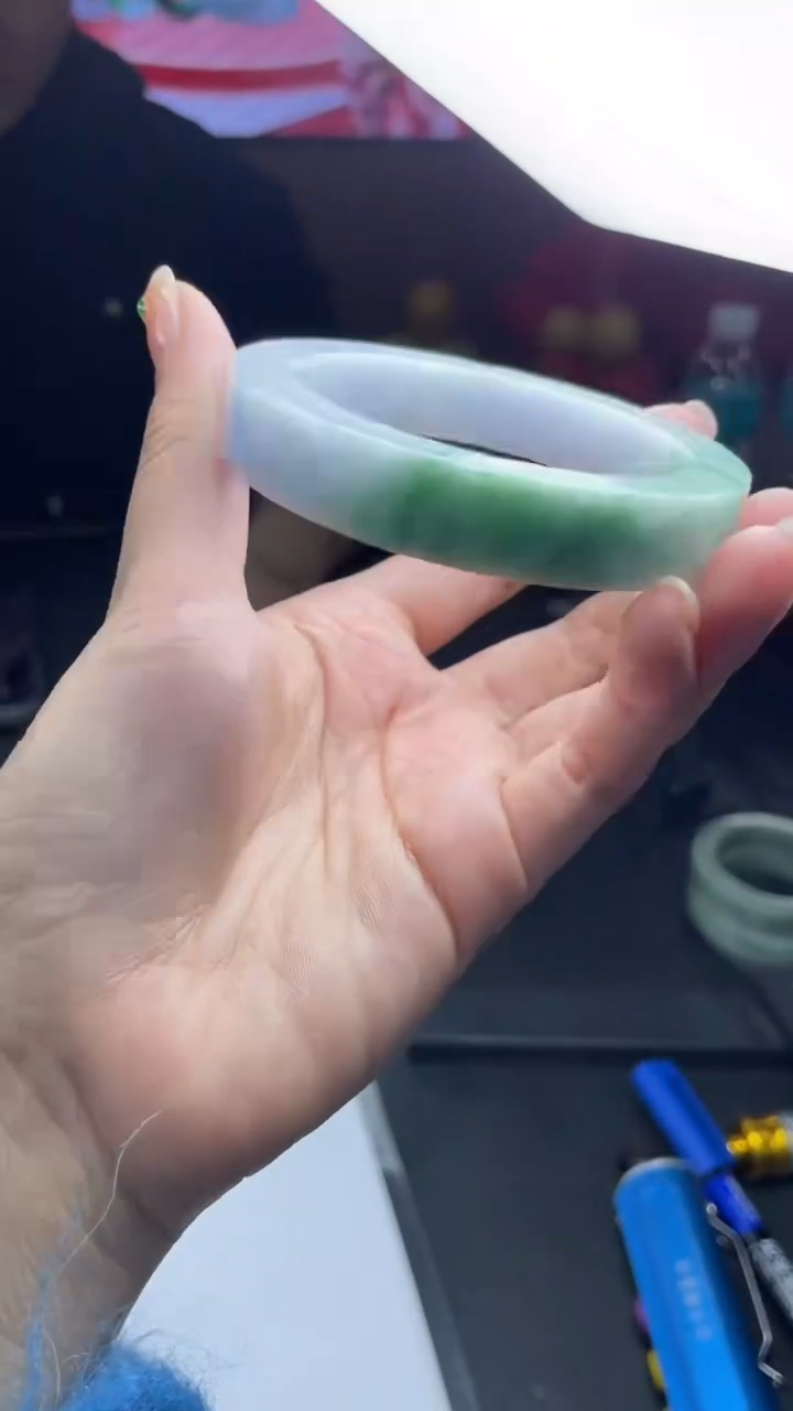 【闪购商品】定制翡翠手镯未镶嵌定制手镯ADL1/DZS