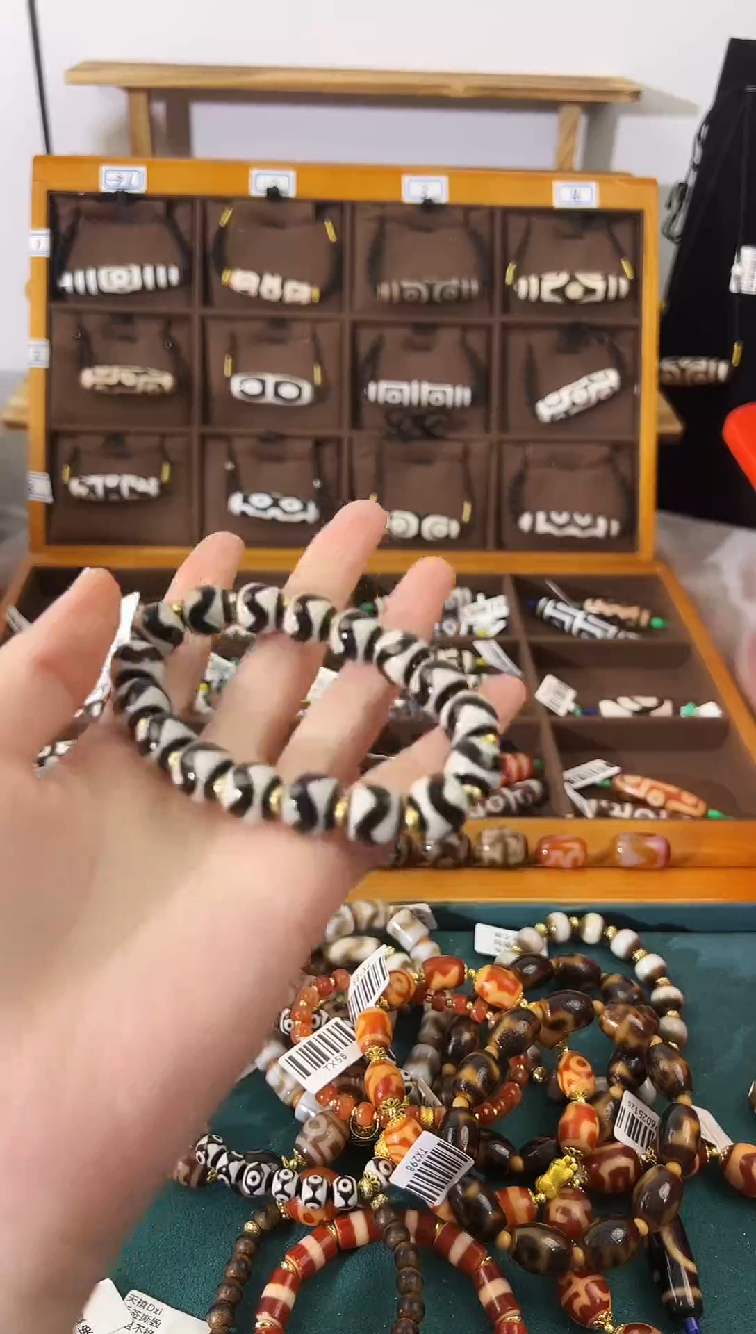 玛瑙/玉髓（覆膜）颈饰合金67（微瑕随机发货）