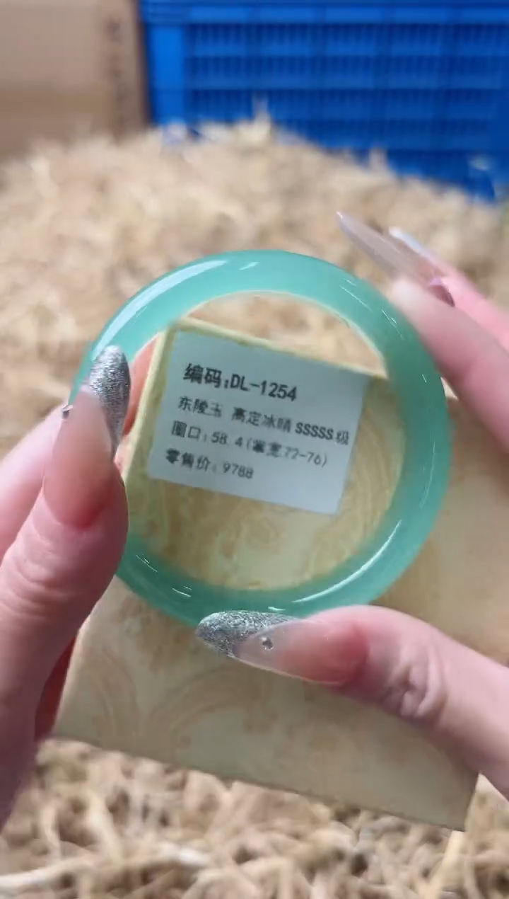 未镶嵌手镯石英质玉DL-1254