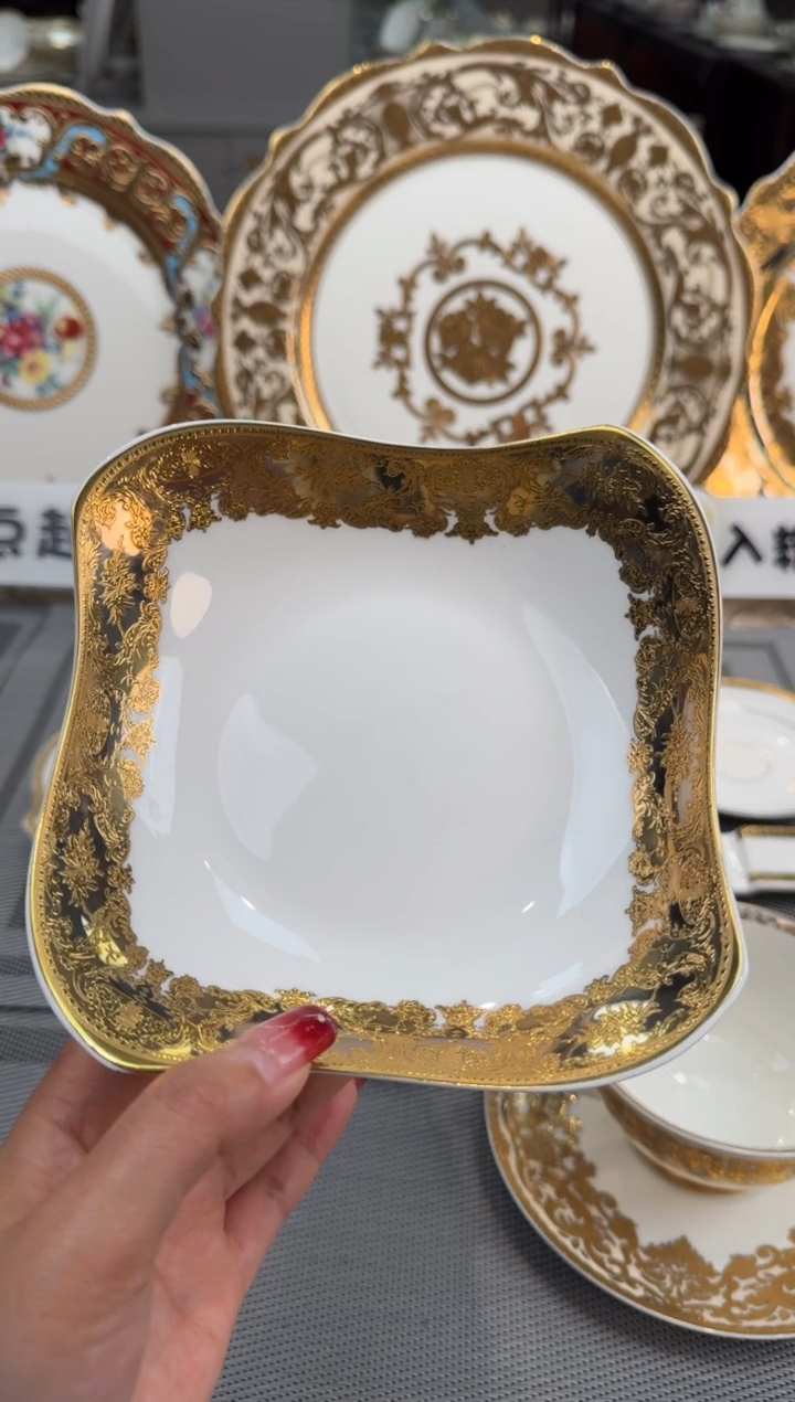 【闪购商品】瓷片6英寸沙拉碗 2个  福利价