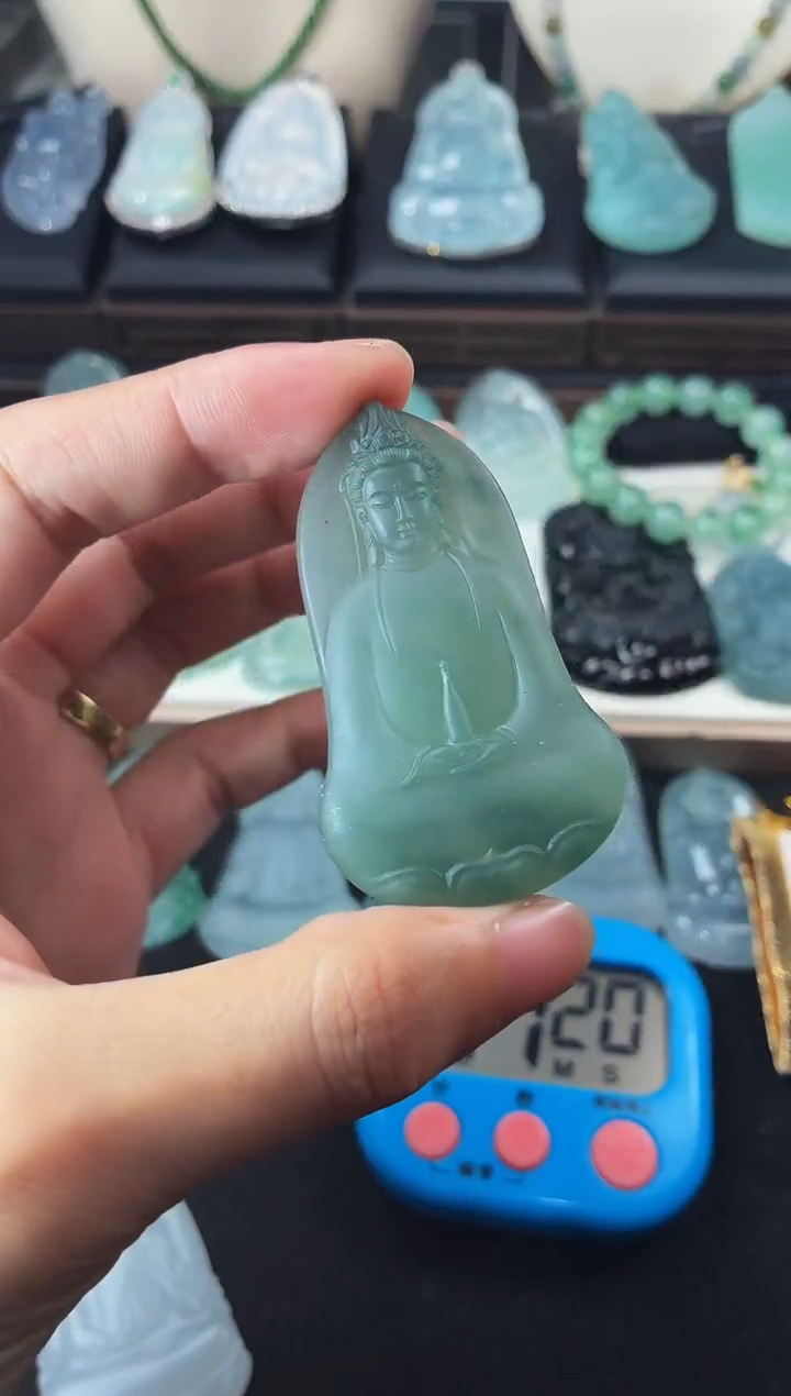 未镶嵌定制翡翠宇*5038毛货不退不换