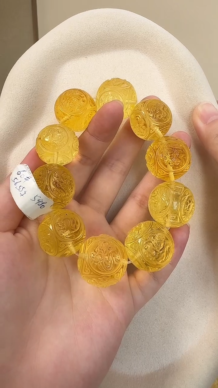 手链琥珀未镶嵌手串