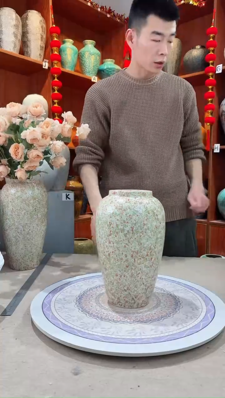 【闪购商品】瓶陶瓷花瓶 无花 绿野仙踪中号