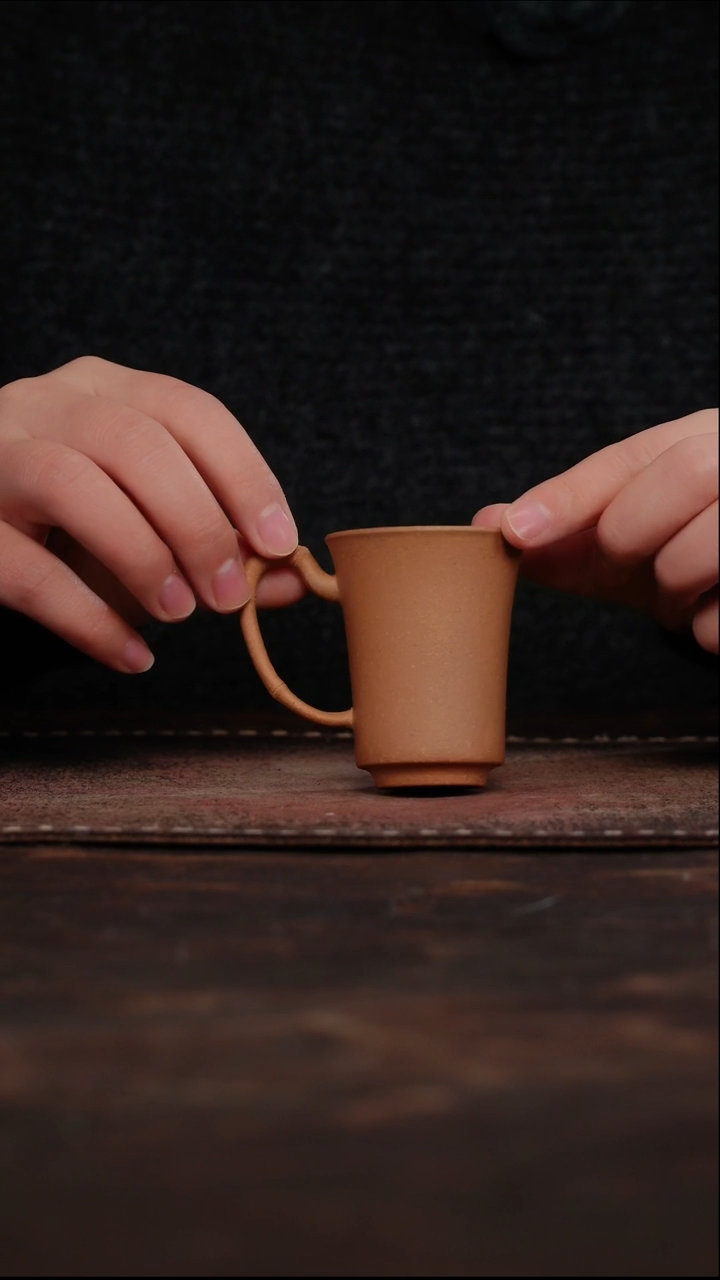 茶杯紫砂福利紫砂段泥手把