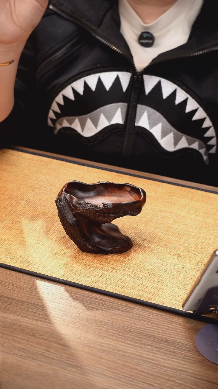 3号云小屋紫柚木烛台