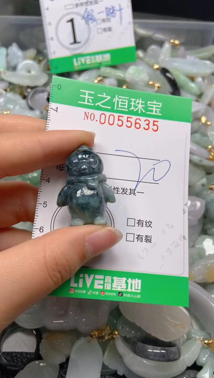 【闪购商品】翡翠未镶嵌颈饰闪购0055635