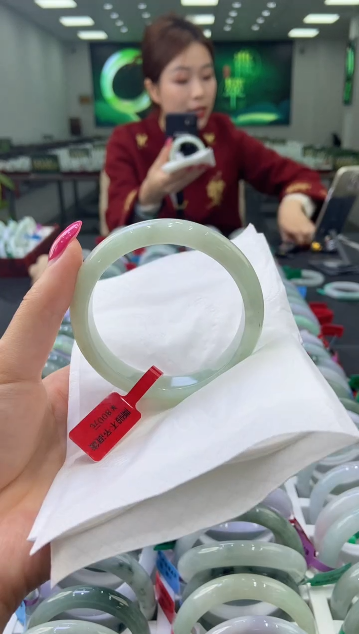 未镶嵌手镯翡翠0059172